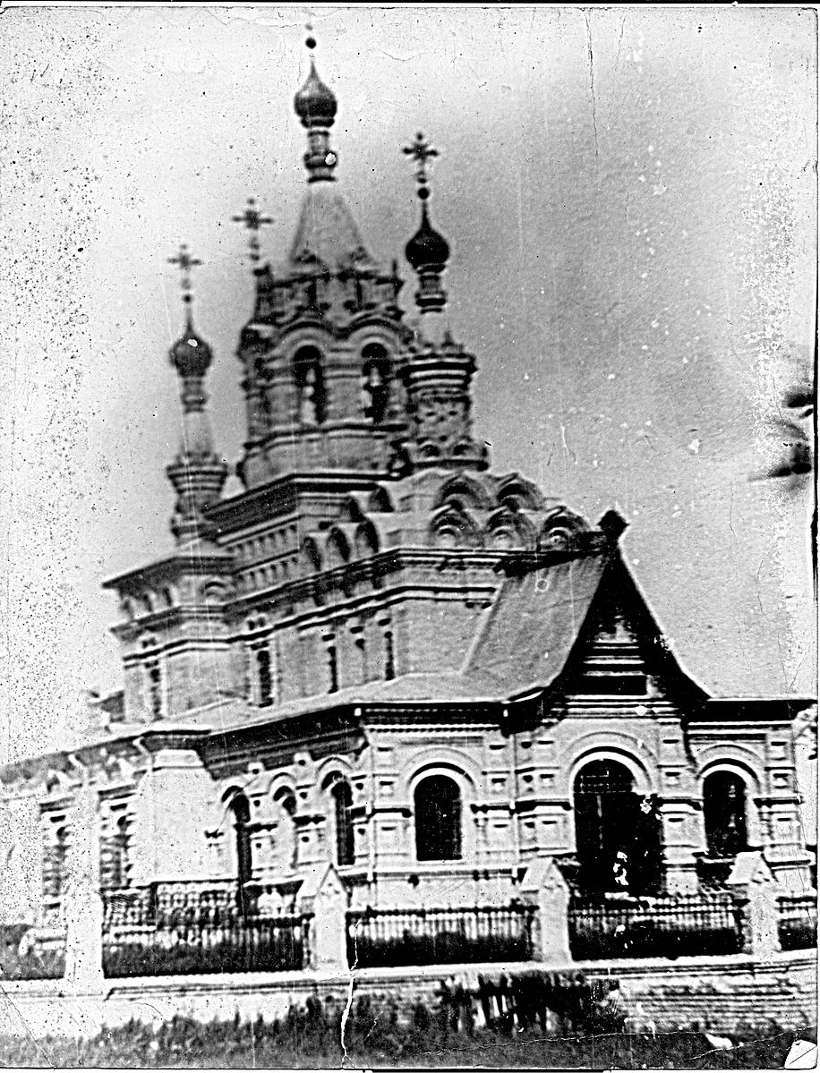 Church in Voronki (built in 1905) Destroyed by the Bolsheviks